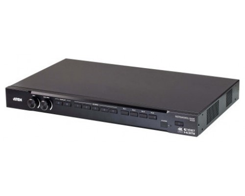 ATEN Pro AV Switches de presentaciones Serie con diseño integrado VP3520 Switch de presentaciones True 4K Seamless 5 x 2 con funciones de control (Espera 4 dias)