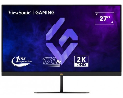 MONITOR VIEWSONIC GAMING 27" 2K IPS LED 170HZ AMD FREESYNC HDMI DP