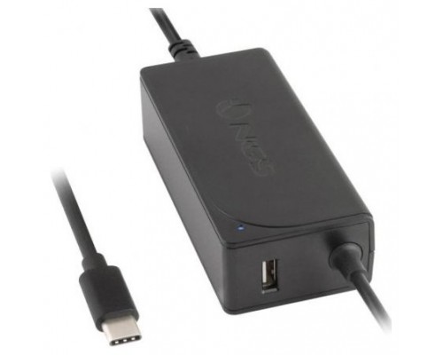 CARGADOR PORTATIL 65W NGS UNIVERSAL W-65W TIPO C-USB