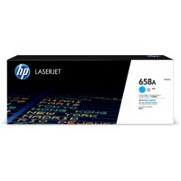 HP Cartucho de tóner Original LaserJet 658A cian (Espera 4 dias)