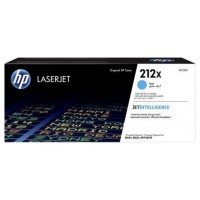 HP Cartucho de tóner Original LaserJet 212X cian de alta capacidad (Espera 4 dias)