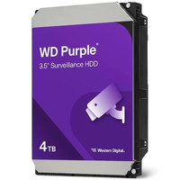 Western Digital Purple disco duro interno 4 TB 5400 RPM 128 MB 3.5" Serial ATA III (Espera 4 dias)