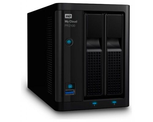 Western Digital My Cloud PR2100 NAS Escritorio Ethernet Negro N3710 (Espera 4 dias)