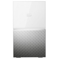 Western Digital MY CLOUD HOME Duo dispositivo de almacenamiento personal en la nube 6 TB Ethernet Plata, Blanco (Espera 4 dias)