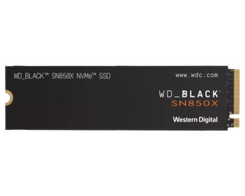 4 TB SSD SERIE M.2 2280 PCIe BLACK NVME SN850X WD (Espera 4 dias)