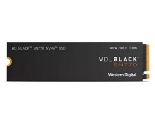 SSD WD M.2 500GB PCIE4.0 BLACK SN770 (Espera 4 dias)