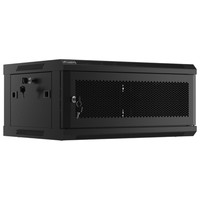 ARMARIO LANBERG MURAL RACK 19 4U 600X450 PUERTA PERFORADA FLAT PACK NEGRO ARMARIO LANBERG MURAL RACK 19 4U 600X450 PUERTA PERFORADA FLAT PACK NEGRO