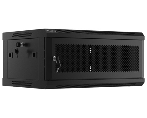 ARMARIO LANBERG MURAL RACK 19 4U 600X450 PUERTA PERFORADA FLAT PACK NEGRO ARMARIO LANBERG MURAL RACK 19 4U 600X450 PUERTA PERFORADA FLAT PACK NEGRO