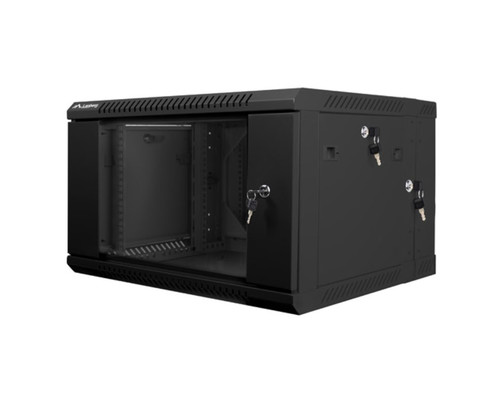 ARMARIO LANBERG MURAL DOBLE SECCION RACK 19" 6U/600X600 FLAT PACK NEGRO ARMARIO LANBERG MURAL DOBLE SECCION RACK 19" 6U/600X600 FLAT PACK NEGRO