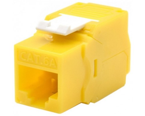 PRESA KEYSTONE WP CAT.6A UTP, TOOLLESS, COLOR AMARILLO