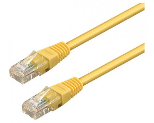 WP WPC-PAT-6U010Y cable de red Amarillo 1 m Cat6 U/UTP (UTP) (Espera 4 dias)