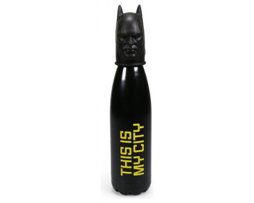 BOTELLA METÁLICA BATMAN DISEÑO 3D 500 ML HALF MOON BAY WTRBBM02 (Espera 4 dias)