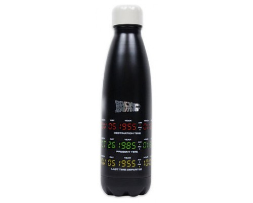 BOTELLA METÁLICA REGRESO AL FUTURO TIMES 500 ML HALF MOON BAY WTRBBTTF01 (Espera 4 dias)