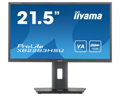 iiyama ProLite XB2283HSU-B1 pantalla para PC 54,6 cm (21.5") 1920 x 1080 Pixeles Full HD LED Negro (Espera 4 dias)