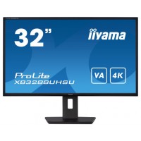 MONITOR IIYAMA 32" XB3288UHSU-B5, UHD, 60HZ, 3 MS, HDMI, USB, DISPLAYPORT, ALT, REG ALT, GIRO, INCL (Espera 4 dias)