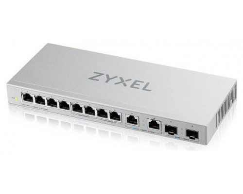 Zyxel XGS1010-12-ZZ0102F switch No administrado Gigabit Ethernet (10/100/1000) Gris (Espera 4 dias)