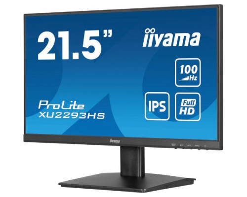 IIYAMA MONITOR PANEL IPS DE 21.5’’, REGULABLE, 100 HZ, HDMI, REDUCTOR DE LUZ AZUL, ALTAVOCES (Espera 4 dias)