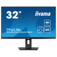 MONITOR IIYAMA 32" XUB3293UHSN-B5, IPS, 60HZ, 4 MS, HDMI, USB, USB-C, DISPLAYPORT, ALT, REG ALT, GIRO, INCL (Espera 4 dias)